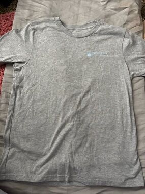 Kids Short Sleeve Tee - Light Gray with Small Chest Logo